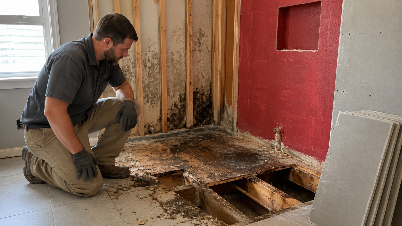 What Alam Discovered During a Bathroom Remodeling Project in Tucker...
